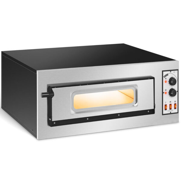 Piec do pizzy jednokomorowy 1 pizza śr. 45 cm 400 V 5000 W ITALY 1 10011809 1