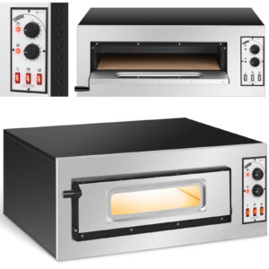 Piec do pizzy jednokomorowy 1 pizza śr. 45 cm 400 V 5000 W ITALY 8 Piec do pizzy jednokomorowy 1 pizza śr. 45 cm 400 V 5000 W ITALY - obrazek 1