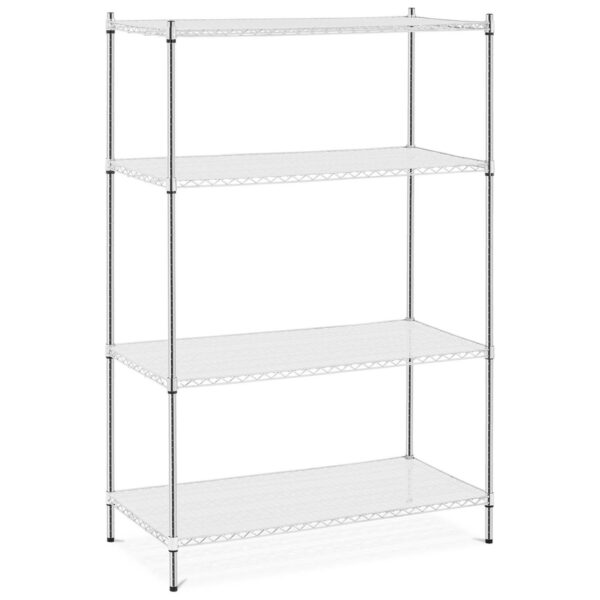 Regał warsztatowy druciany 4 półki + 4 maty do 1 t 1000 kg 120x60x180 cm 1 10011844 1