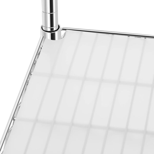 Regał warsztatowy druciany 4 półki + 4 maty do 1 t 1000 kg 120x60x180 cm 2 10011844 2