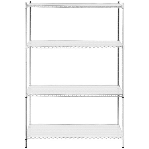 Regał warsztatowy druciany 4 półki + 4 maty do 1 t 1000 kg 120x60x180 cm 4 10011844 4