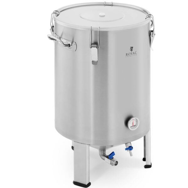 Pojemnik kocioł fermentacyjny fermentator do piwa ze stali nierdzewnej 60 l 1 10011961 1