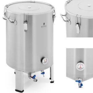 Pojemnik kocioł fermentacyjny fermentator do piwa ze stali nierdzewnej 60 l 6 Pojemnik kocioł fermentacyjny fermentator do piwa ze stali nierdzewnej 60 l - obrazek 1