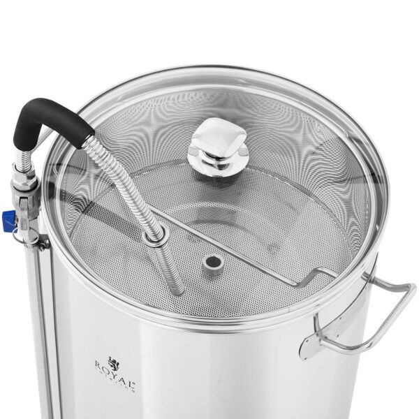 Kocioł warzelny do produkcji piwa z timerem profesjonalny ze stali nierdzewnej LCD 2500 W 30 l 4 10011963 4