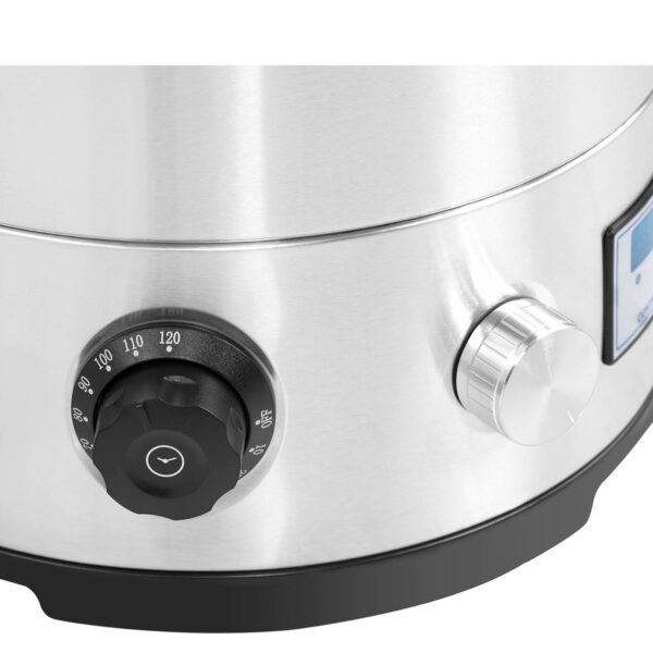 Kocioł warzelny zacierny do produkcji piwa z timerem ze stali nierdzewnej 30-110C LED 2500 W 30 l 4 10011964 4