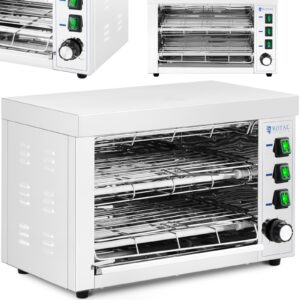 Opiekacz toster salamander do zapiekanek 50-300C 3250 W 6 Opiekacz toster salamander do zapiekanek 50-300C 3250 W - obrazek 1