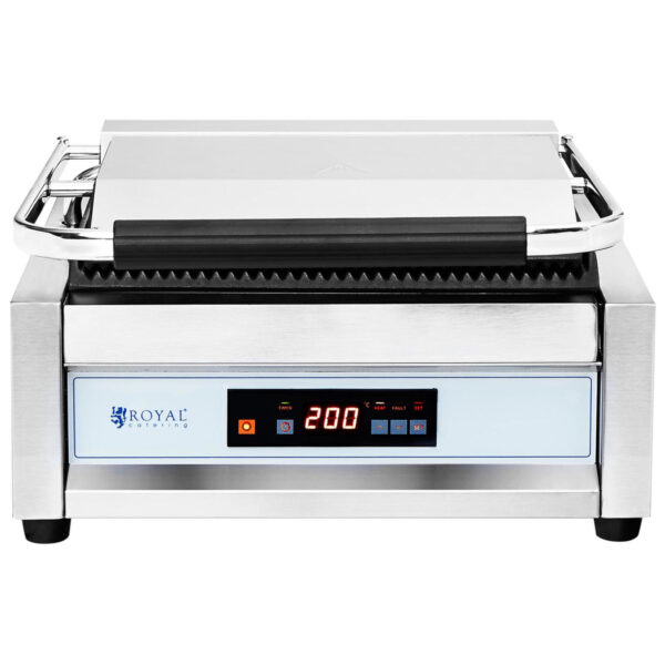 Grill kontaktowy ryflowany sterowany elektronicznie 34 x 23 cm 2200 W 4 10012043 4