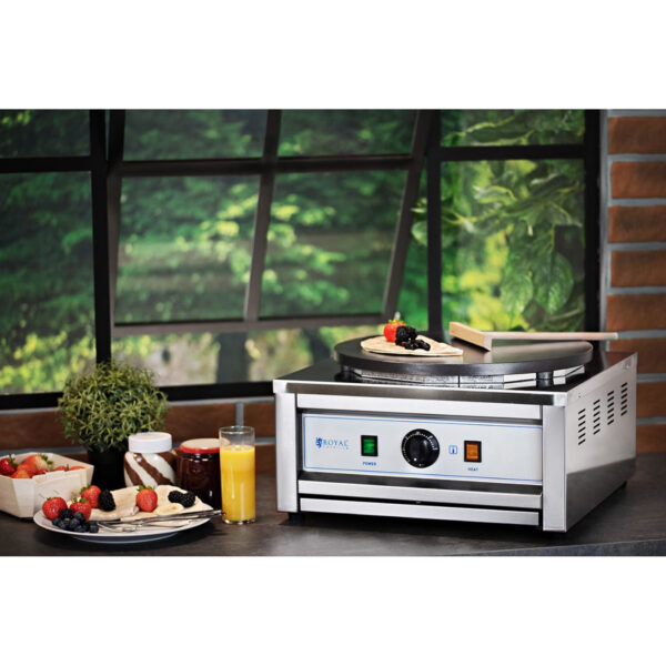 Naleśnikarka okrągła elektryczna śr. 40 cm 0-300 C 3000 W 4 10012045 4