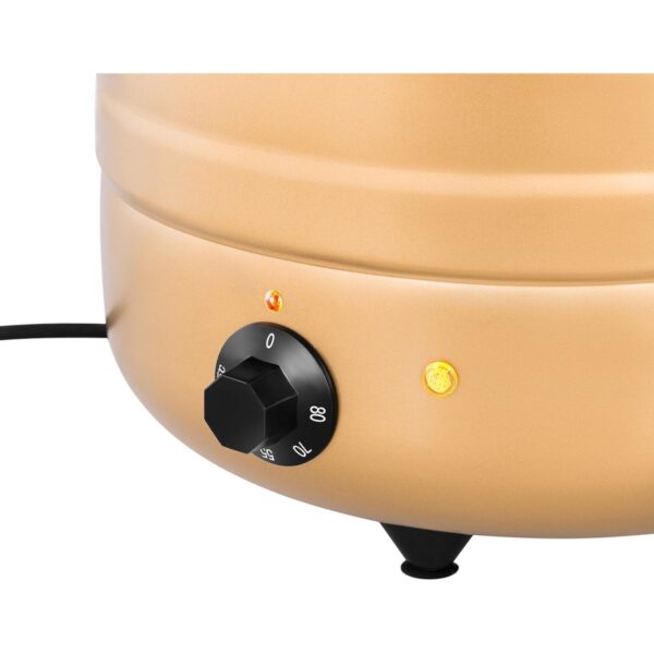 Kociołek termos na zupę elektryczny ze stali nierdzewnej cool-touch 400 W 10 l 35-80C złoty 3 10012063 3