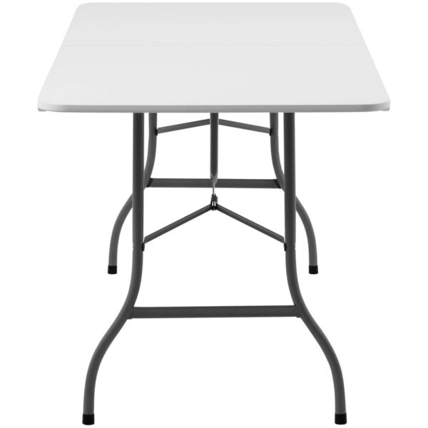 Stół cateringowy ogrodowy składany biały do 150 kg 180 x 75 x 74 cm 6 10012099 6