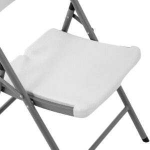 Krzesło cateringowe bankietowe ogrodowe składane do 180 kg 40 x 38 cm białe 8 Krzesło cateringowe bankietowe ogrodowe składane do 180 kg 40 x 38 cm białe - obrazek 3