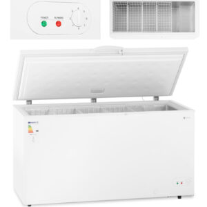 Zamrażarka skrzyniowa zamykana na klucz 4 kosze 459 l -12 do -28 C 135 W 11 Zamrażarka skrzyniowa zamykana na klucz 4 kosze 459 l -12 do -28 C 135 W - obrazek 1