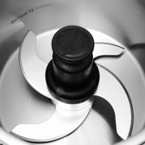 Kuter wilk gastronomiczny do siekania mielenia krojenia mięsa warzyw 8 l 1500/2800 obr./min 800 W 13 Kuter wilk gastronomiczny do siekania mielenia krojenia mięsa warzyw 8 l 1500/2800 obr./min 800 W - obrazek 6
