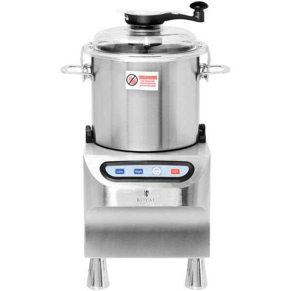 Kuter wilk gastronomiczny do siekania mielenia krojenia mięsa warzyw 8 l 1500/2800 obr./min 800 W 7 10012177 7