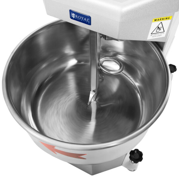 Miesiarka mikser spiralny do ciasta ze stałą dzieżą 23 l 1300 W 6 10012179 6