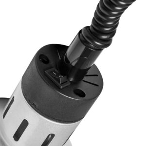 Lampa grzewcza do potraw na podczerwień IR wisząca srebrna śr. 17.5 cm 250 W 7 Lampa grzewcza do potraw na podczerwień IR wisząca srebrna śr. 17.5 cm 250 W - obrazek 3