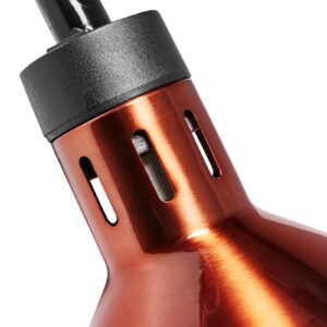 Lampa grzewcza do potraw na podczerwień IR wisząca mosiądz śr. 17.5 cm 250 W 7 Lampa grzewcza do potraw na podczerwień IR wisząca mosiądz śr. 17.5 cm 250 W - obrazek 3