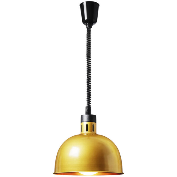 Lampa grzewcza do potraw na podczerwień IR wisząca złota śr. 29 cm 250 W 1 10012262 1