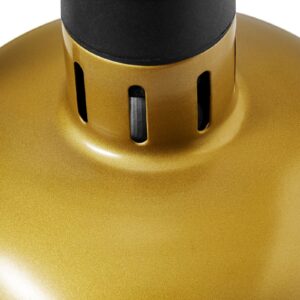 Lampa grzewcza do potraw na podczerwień IR wisząca złota śr. 29 cm 250 W 7 Lampa grzewcza do potraw na podczerwień IR wisząca złota śr. 29 cm 250 W - obrazek 3