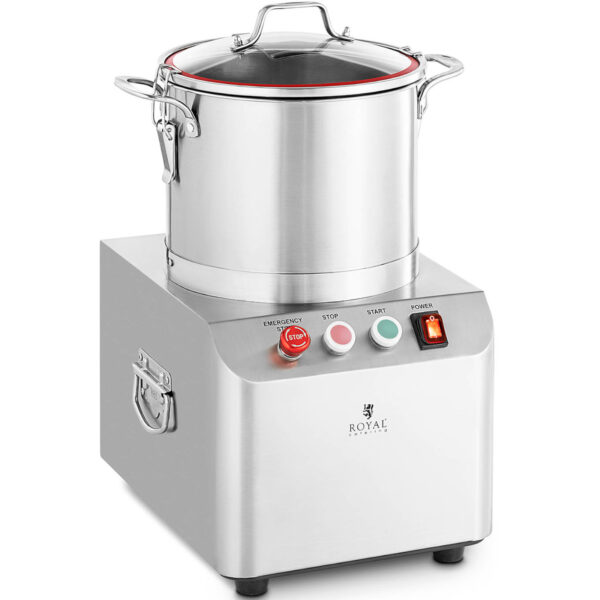 Kuter wilk gastronomiczny do siekania mielenia krojenia mięsa warzyw 1400 obr./min 10 l 750 W 1 10012293 1