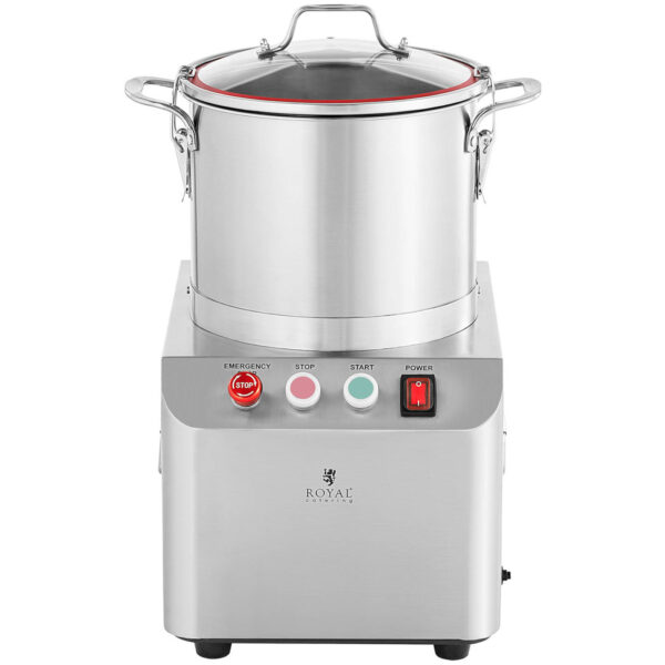 Kuter wilk gastronomiczny do siekania mielenia krojenia mięsa warzyw 1400 obr./min 10 l 750 W 5 10012293 5
