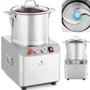Kuter wilk gastronomiczny do siekania mielenia krojenia mięsa warzyw 1400 obr./min 10 l 750 W 7 Kuter wilk gastronomiczny do siekania mielenia krojenia mięsa warzyw 1400 obr./min 10 l 750 W - obrazek 1