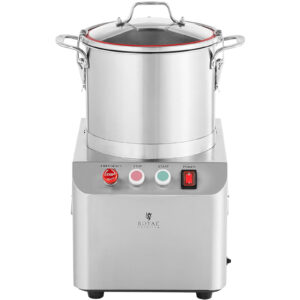 Kuter wilk gastronomiczny do siekania mielenia krojenia mięsa warzyw 1400 obr./min 8 l 550 W 12 Kuter wilk gastronomiczny do siekania mielenia krojenia mięsa warzyw 1400 obr./min 8 l 550 W - obrazek 6