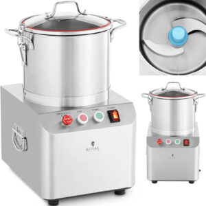 Kuter wilk gastronomiczny do siekania mielenia krojenia mięsa warzyw 1400 obr./min 8 l 550 W 7 Kuter wilk gastronomiczny do siekania mielenia krojenia mięsa warzyw 1400 obr./min 8 l 550 W - obrazek 1