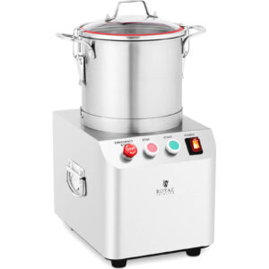 Kuter wilk gastronomiczny do siekania mielenia krojenia mięsa warzyw 1400 obr./min 6 l 550 W 9 Kuter wilk gastronomiczny do siekania mielenia krojenia mięsa warzyw 1400 obr./min 6 l 550 W - obrazek 2