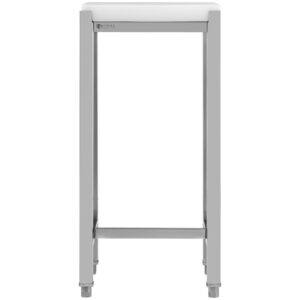 Kloc masarski rozbiorowy z polietylenu na stalowej podstawie 40 x 50 x 80 cm 9 Kloc masarski rozbiorowy z polietylenu na stalowej podstawie 40 x 50 x 80 cm - obrazek 5