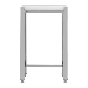 Kloc masarski rozbiorowy z polietylenu na stalowej podstawie 40 x 50 x 86.5 cm 9 Kloc masarski rozbiorowy z polietylenu na stalowej podstawie 40 x 50 x 86.5 cm - obrazek 5