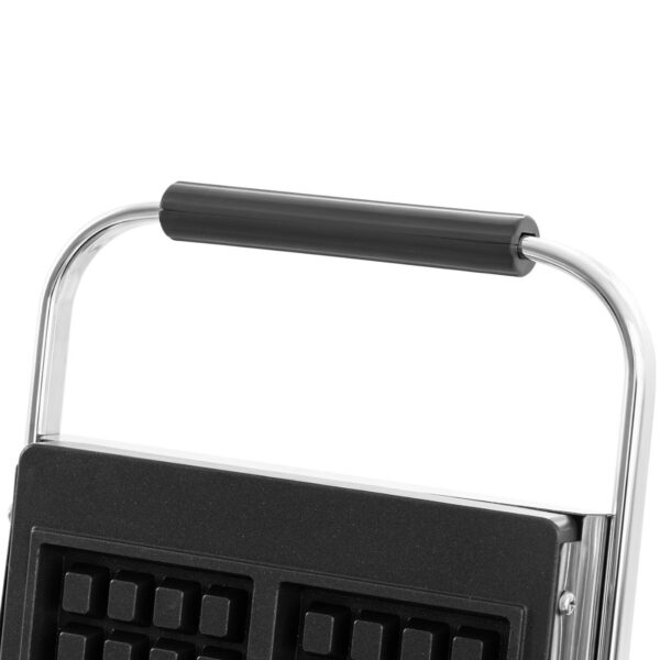 Gofrownica prostokątna podwójna na 4 gofry belgijskie 2 x 2000 W 4 10012358 4