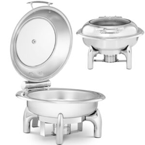 Podgrzewacz do potraw okrągły na pastę z pokrywą z okienkiem śr. 39 cm 5.5 l 6 Podgrzewacz do potraw okrągły na pastę z pokrywą z okienkiem śr. 39 cm 5.5 l - obrazek 1