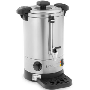 Warnik podgrzewacz do wody z podwójnymi ściankami i ociekaczem 6.1 L 1500 W srebrny 8 Warnik podgrzewacz do wody z podwójnymi ściankami i ociekaczem 6.1 L 1500 W srebrny - obrazek 2