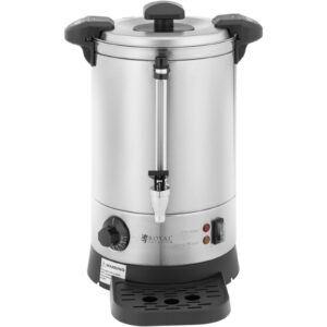 Warnik podgrzewacz do wody z podwójnymi ściankami i ociekaczem 6.1 L 1500 W srebrny 12 Warnik podgrzewacz do wody z podwójnymi ściankami i ociekaczem 6.1 L 1500 W srebrny - obrazek 6
