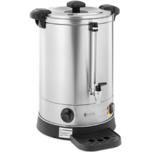 Warnik podgrzewacz do wody z podwójnymi ściankami i ociekaczem 13.5 L 2500 W srebrny 8 Warnik podgrzewacz do wody z podwójnymi ściankami i ociekaczem 13.5 L 2500 W srebrny - obrazek 2