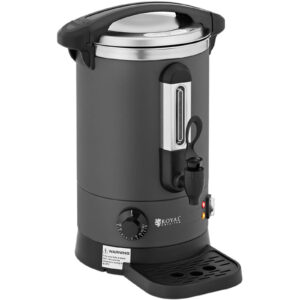 Warnik podgrzewacz do wody z podwójnymi ściankami i ociekaczem 6.1 L 1500 W szary 7 Warnik podgrzewacz do wody z podwójnymi ściankami i ociekaczem 6.1 L 1500 W szary - obrazek 2