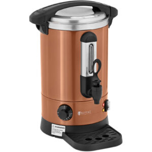 Warnik podgrzewacz do wody z podwójnymi ściankami i ociekaczem 6.1 L 1500 W pomarańczowy 7 Warnik podgrzewacz do wody z podwójnymi ściankami i ociekaczem 6.1 L 1500 W pomarańczowy - obrazek 2