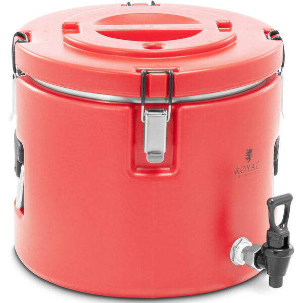 Termos gastronomiczny cateringowy z kranem do transportu napojów 15 l 1 10012479 1