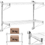 10012538 polka druciana scienna podwojna do 60 kg 90 x 35 x 60 kg ean 4062859074409 hurtownia zielona gora