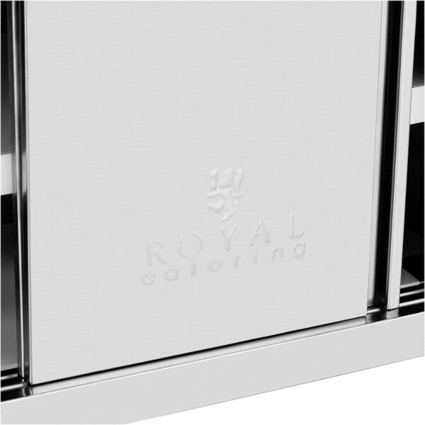 Szafa ścienna gastronomiczna z drzwiami przesuwanymi STAL 120 kg 90 x 40 x 50 cm 2 10012556 2