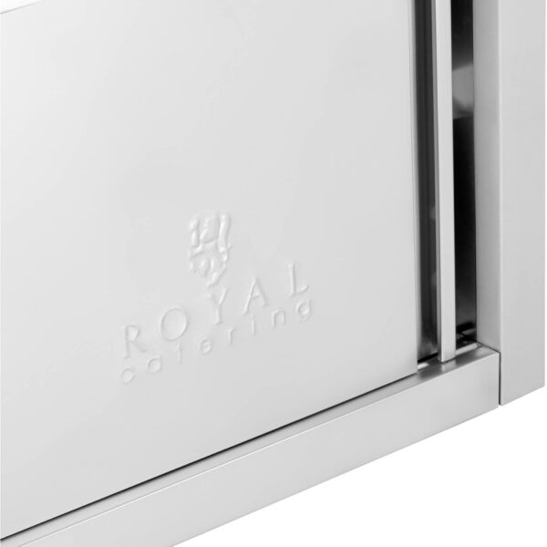 Szafa ścienna gastronomiczna z drzwiami przesuwanymi STAL 130 kg 120 x 40 x 50 cm 2 10012560 2