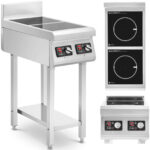 10012576 kuchnia indukcyjna 2 palnikowa wolnostojaca 400 v 2 x 3500 w ean 4062859077509 hurtownia sklep tanio