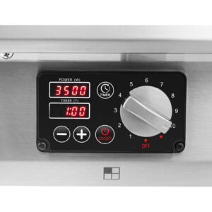 Kuchnia indukcyjna 4 palnikowa nablatowa timer 400 V 4 x 3500 W 8 Kuchnia indukcyjna 4 palnikowa nablatowa timer 400 V 4 x 3500 W - obrazek 3