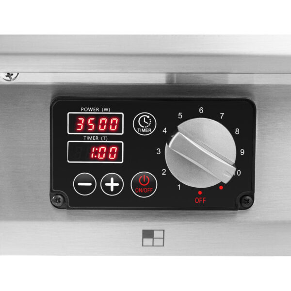 Kuchnia indukcyjna 4 palnikowa nablatowa timer 400 V 4 x 3500 W 2 10012578 2