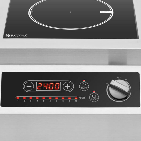 Kuchenka indukcyjna 1 pole grzewcze nastawna 5000 W 2 10012580 2