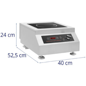 Kuchenka indukcyjna 1 pole grzewcze nastawna 5000 W 11 Kuchenka indukcyjna 1 pole grzewcze nastawna 5000 W - obrazek 6
