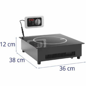 Kuchenka indukcyjna z 1 polem grzewczym pod zabudowę 3500 W 9 Kuchenka indukcyjna z 1 polem grzewczym pod zabudowę 3500 W - obrazek 5