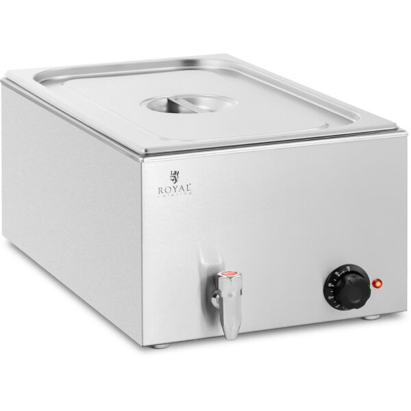 Bemar podgrzewacz elektryczny z kranem GN 1/1 600 W 1 10012616 1