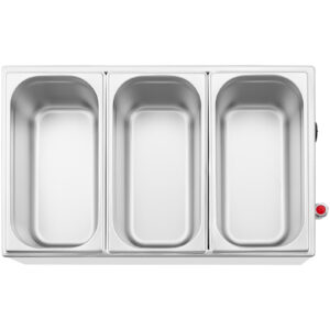 Bemar podgrzewacz elektryczny z kranem 3 x GN 1/3 600 W 11 Bemar podgrzewacz elektryczny z kranem 3 x GN 1/3 600 W - obrazek 6